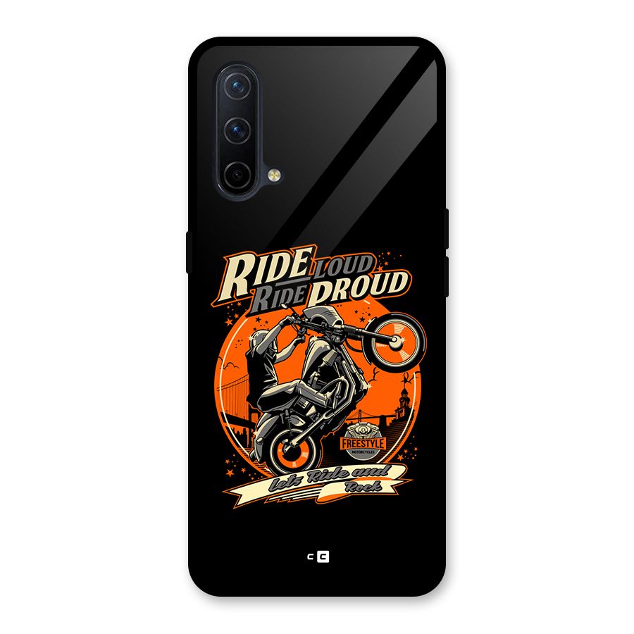 Proud Rider Glass Back Case for OnePlus Nord CE 5G