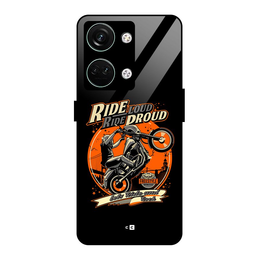 Proud Rider Glass Back Case for Oneplus Nord 3