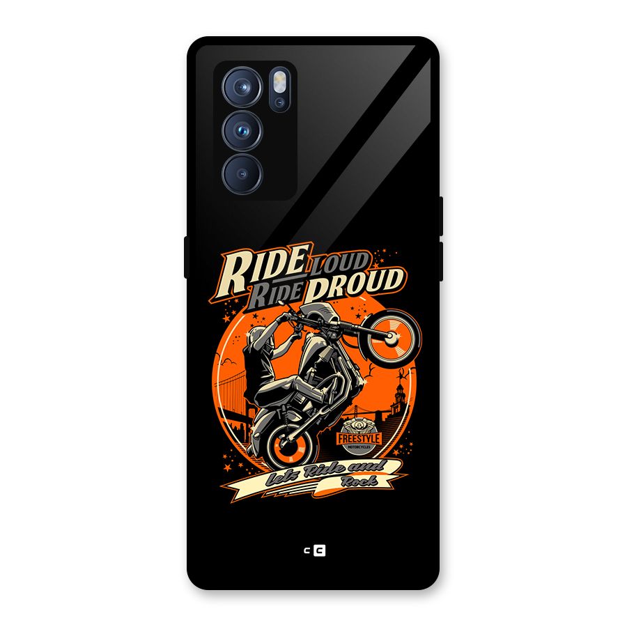 Proud Rider Glass Back Case for Oppo Reno6 Pro 5G