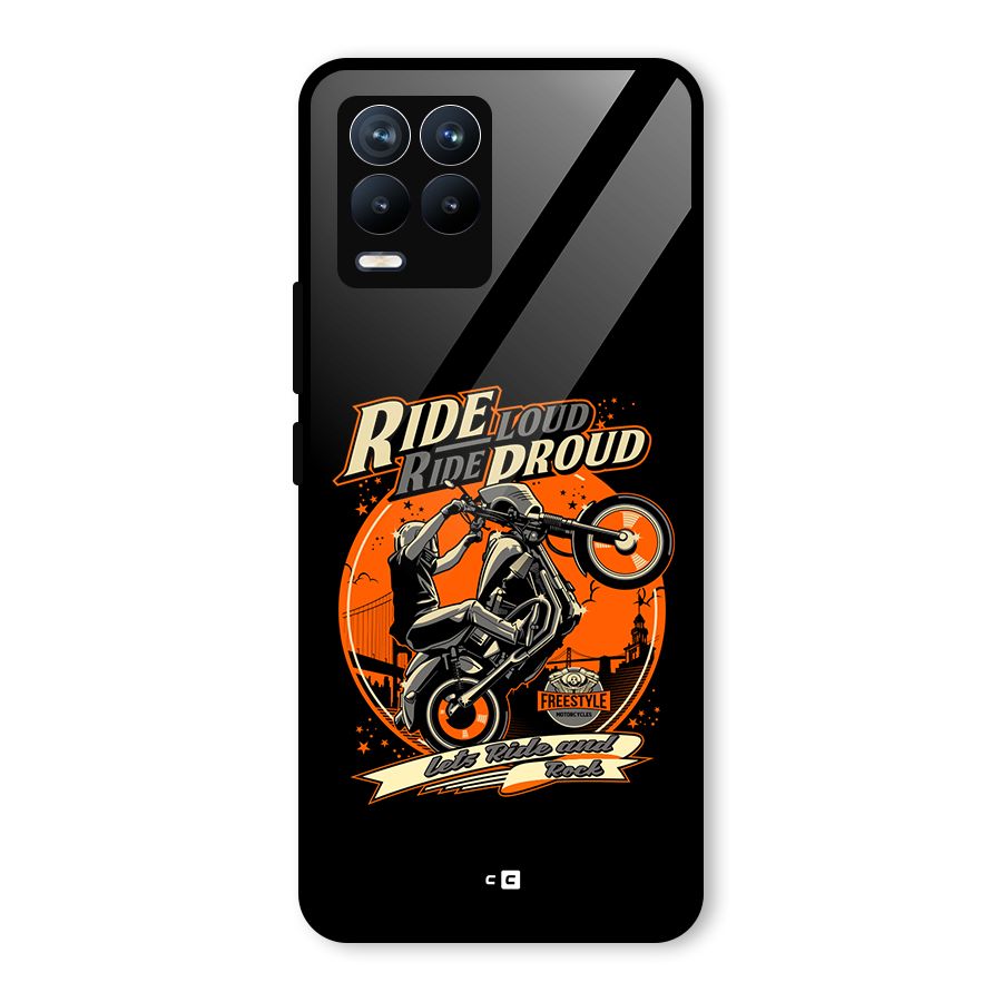 Proud Rider Glass Back Case for Realme 8