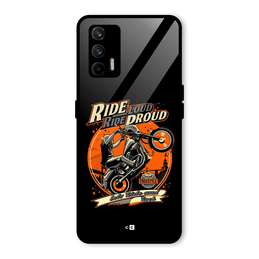 Proud Rider Glass Back Case for Realme GT 5G