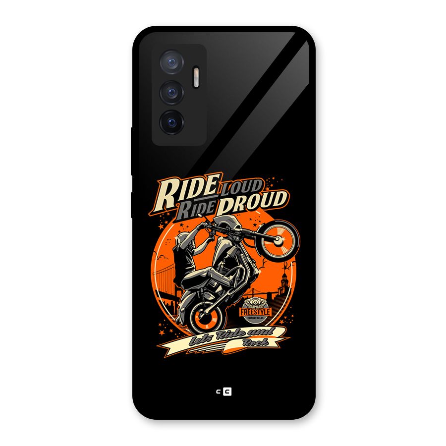 Proud Rider Glass Back Case for Vivo V23e