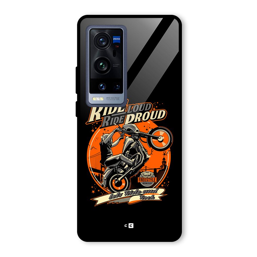 Proud Rider Glass Back Case for Vivo X60 Pro Plus