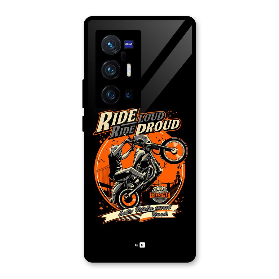 Proud Rider Glass Back Case for Vivo X70 Pro Plus