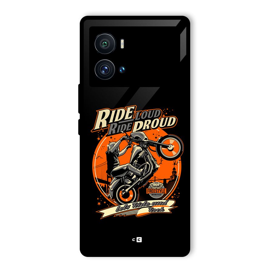 Proud Rider Glass Back Case for Vivo iQOO 9 Pro