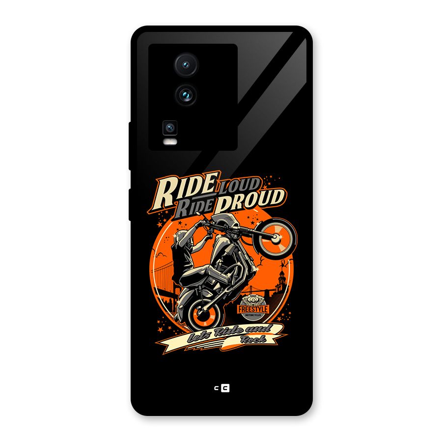 Proud Rider Glass Back Case for Vivo iQOO Neo 7 Pro