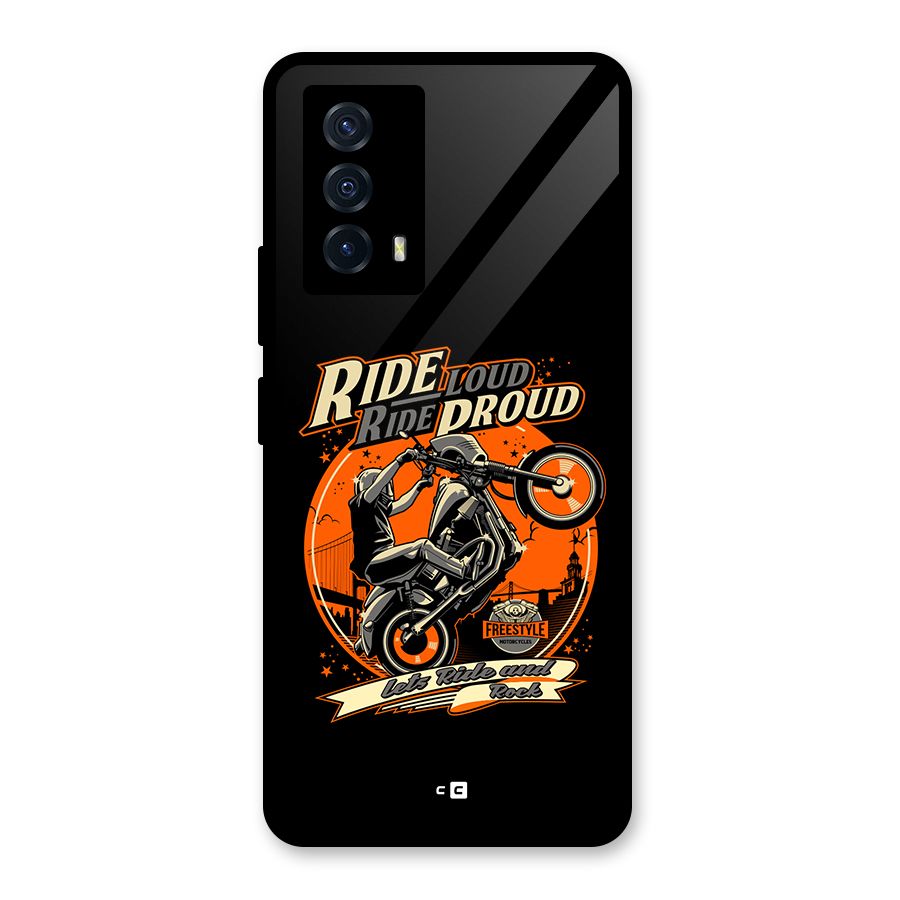 Proud Rider Glass Back Case for Vivo iQOO Z5