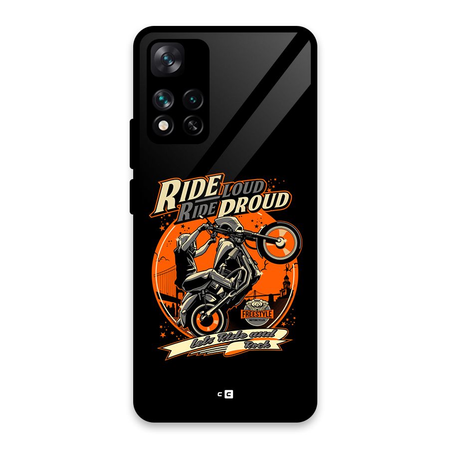 Proud Rider Glass Back Case for Xiaomi 11i 5G