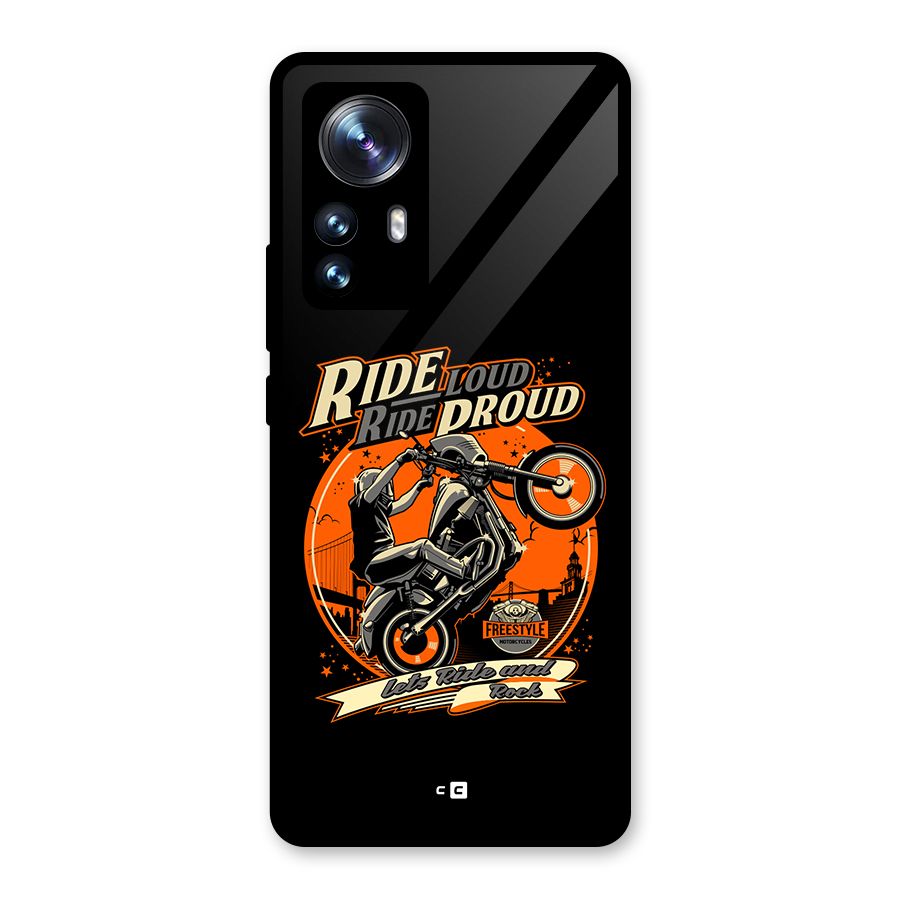 Proud Rider Glass Back Case for Xiaomi 12 Pro