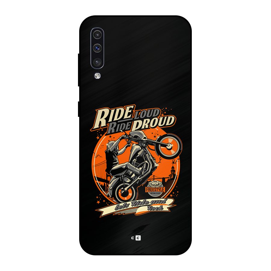 Proud Rider Metal Back Case for Galaxy A50s