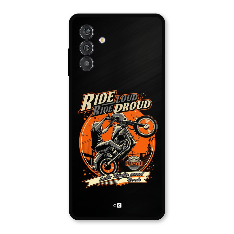 Proud Rider Metal Back Case for Galaxy F13