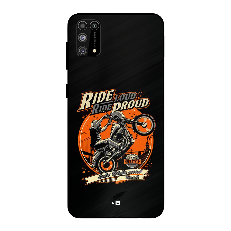 Proud Rider Metal Back Case for Galaxy F41