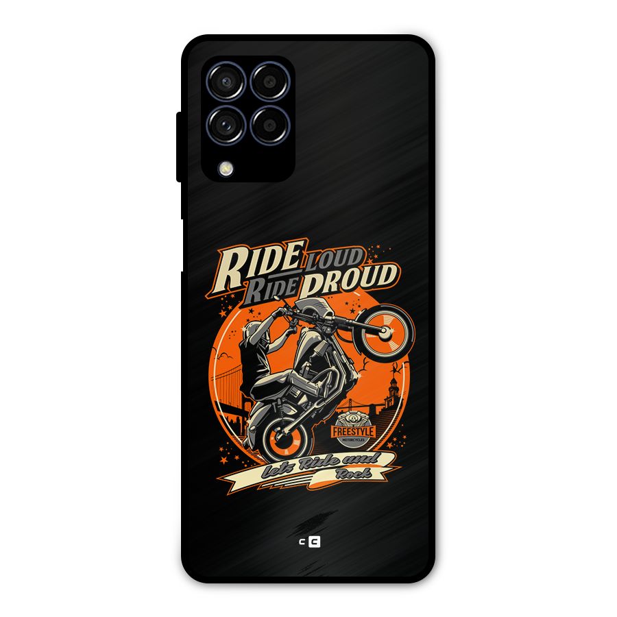 Proud Rider Metal Back Case for Galaxy M53 5G