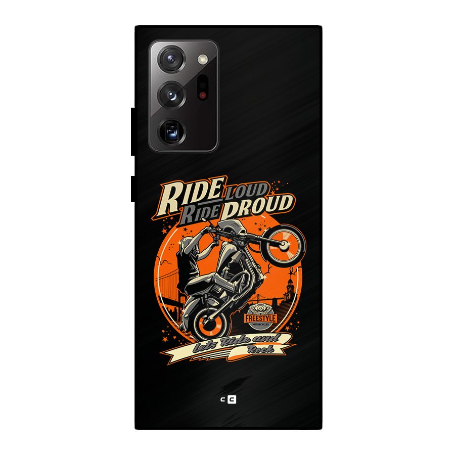 Proud Rider Metal Back Case for Galaxy Note 20 Ultra 5G