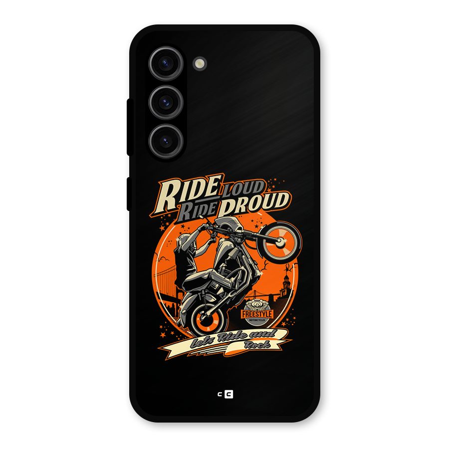 Proud Rider Metal Back Case for Galaxy S23