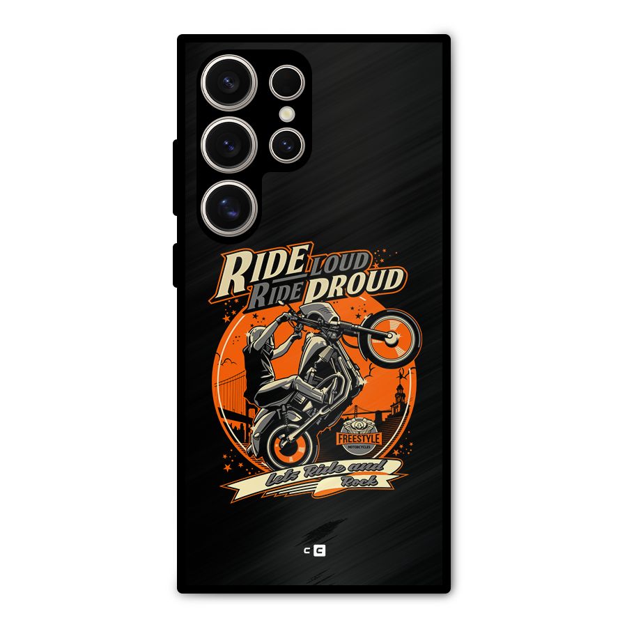 Proud Rider Metal Back Case for Galaxy S24 Ultra