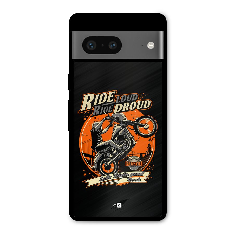 Proud Rider Metal Back Case for Google Pixel 7