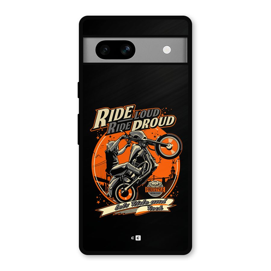 Proud Rider Metal Back Case for Google Pixel 7a