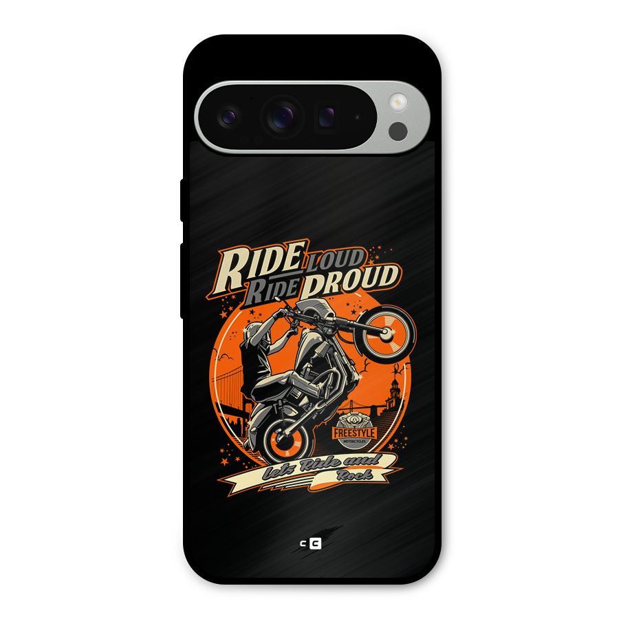 Proud Rider Metal Back Case for Google Pixel 9 Pro XL