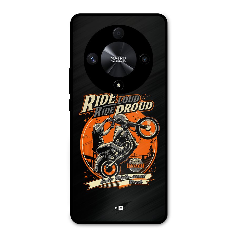Proud Rider Metal Back Case for Honor X9b