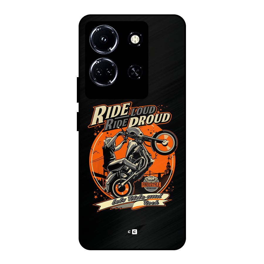 Proud Rider Metal Back Case for Infinix Note 30 5G