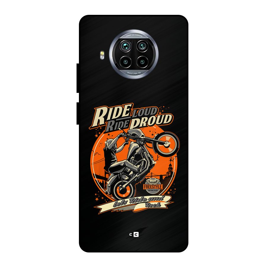 Proud Rider Metal Back Case for Mi 10i