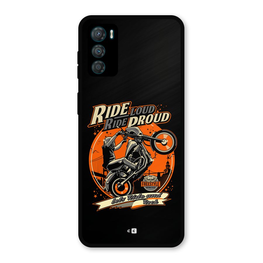 Proud Rider Metal Back Case for Moto G42