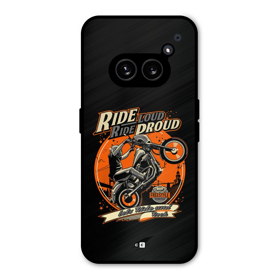 Proud Rider Metal Back Case for Nothing Phone 2a