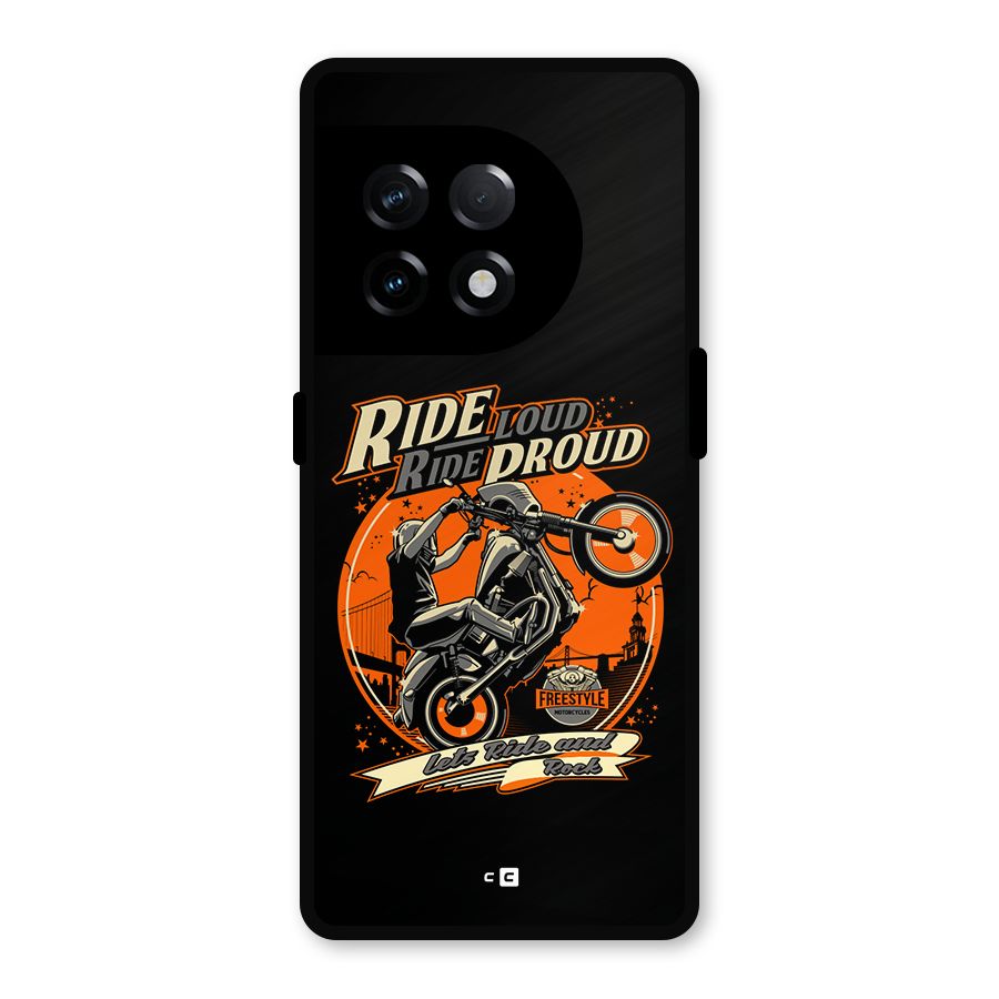 Proud Rider Metal Back Case for OnePlus 11R