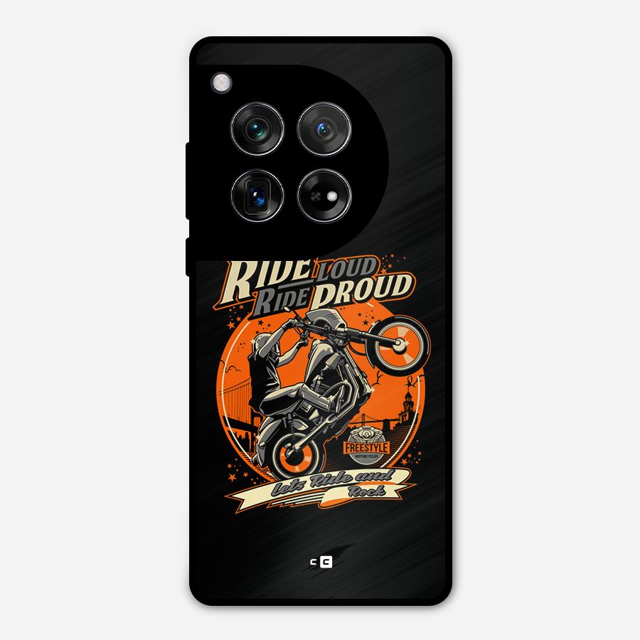 Proud Rider Metal Back Case for OnePlus 12
