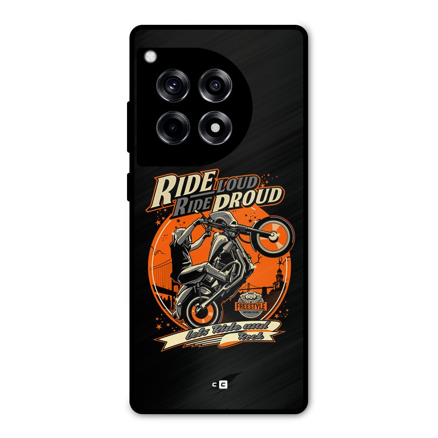 Proud Rider Metal Back Case for OnePlus 12R