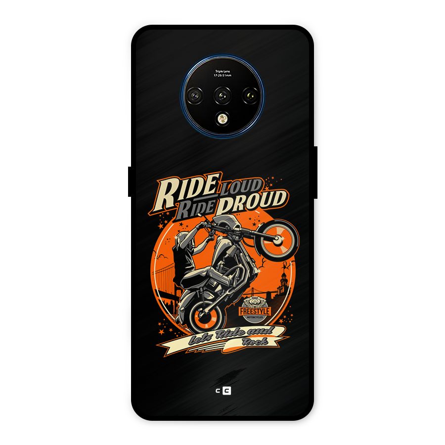 Proud Rider Metal Back Case for OnePlus 7T