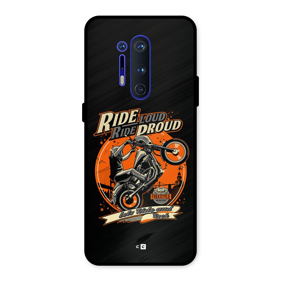 Proud Rider Metal Back Case for OnePlus 8 Pro