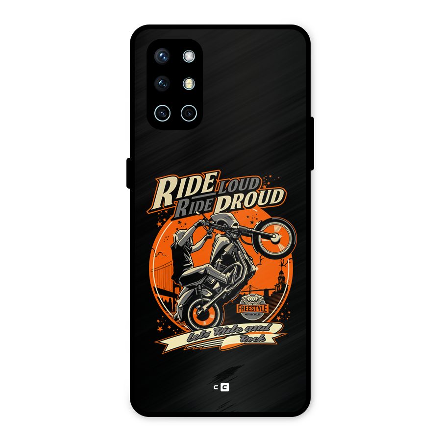 Proud Rider Metal Back Case for OnePlus 9R
