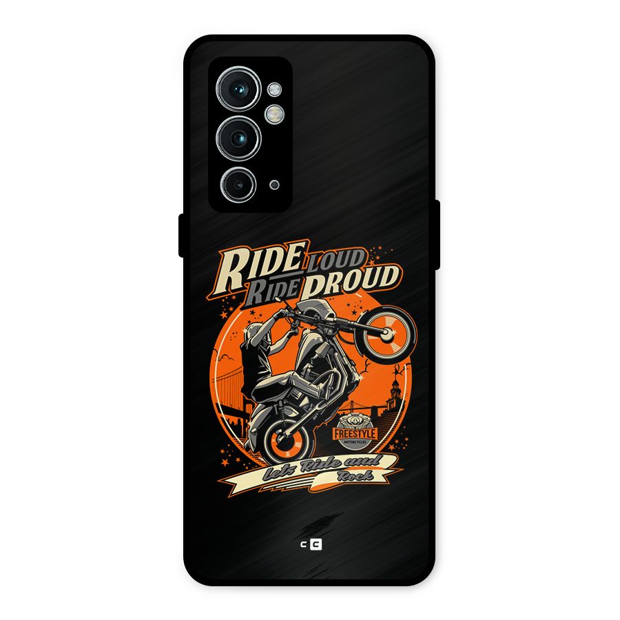 Proud Rider Metal Back Case for OnePlus 9RT 5G