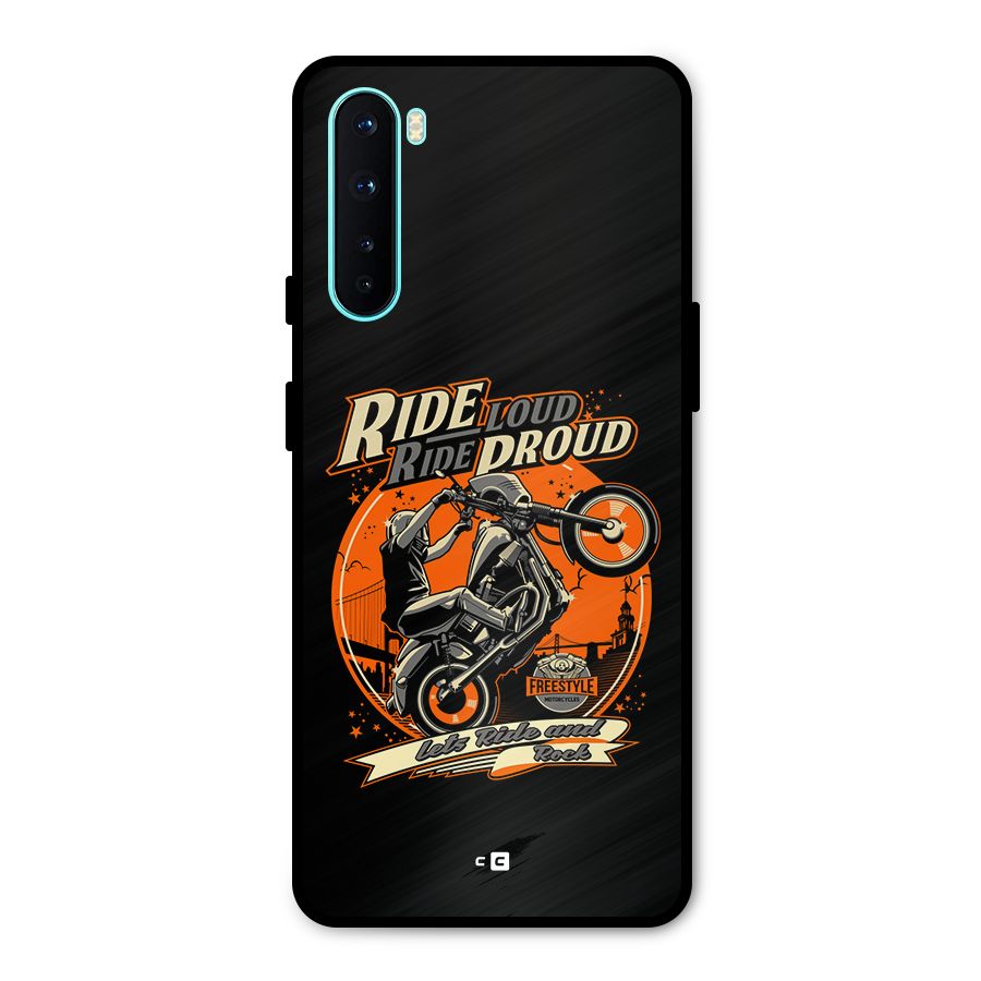 Proud Rider Metal Back Case for OnePlus Nord