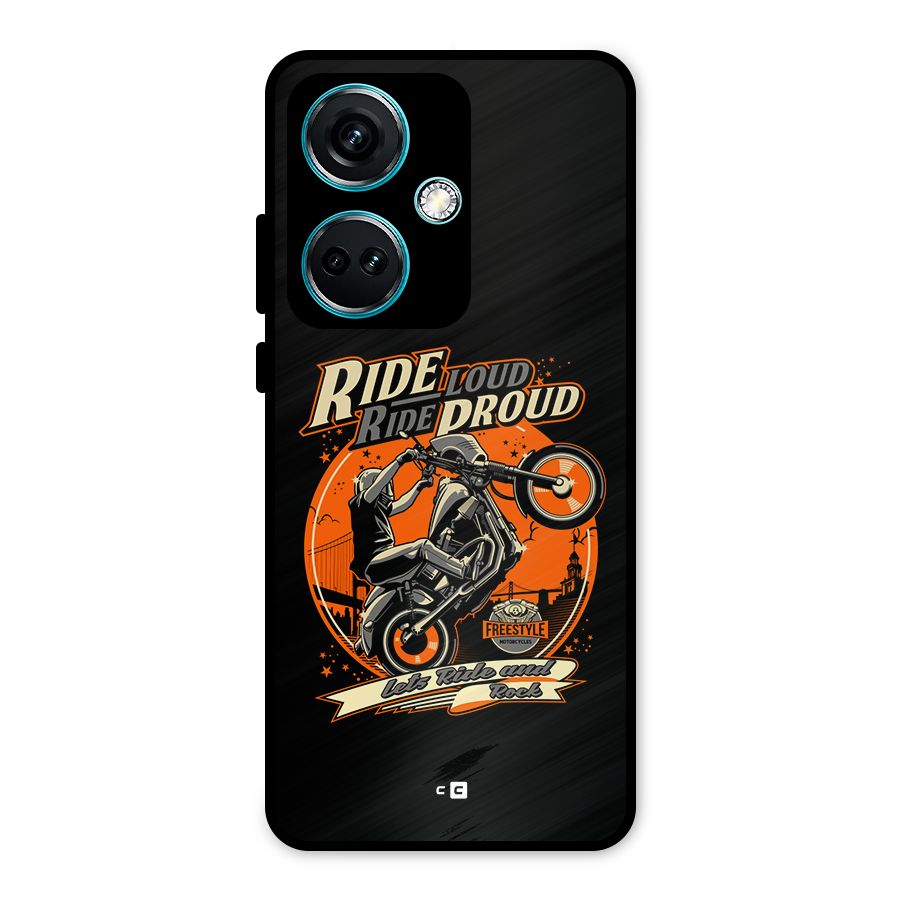 Proud Rider Metal Back Case for OnePlus Nord CE 3 5G