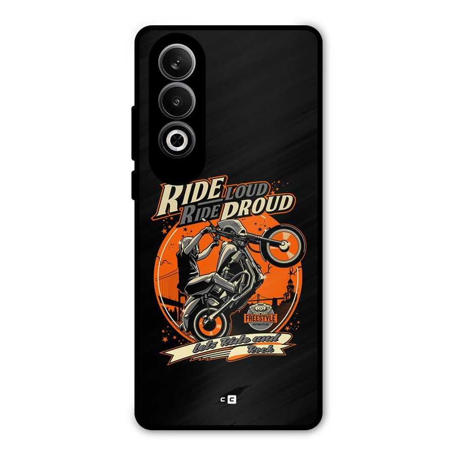 Proud Rider Metal Back Case for OnePlus Nord CE4