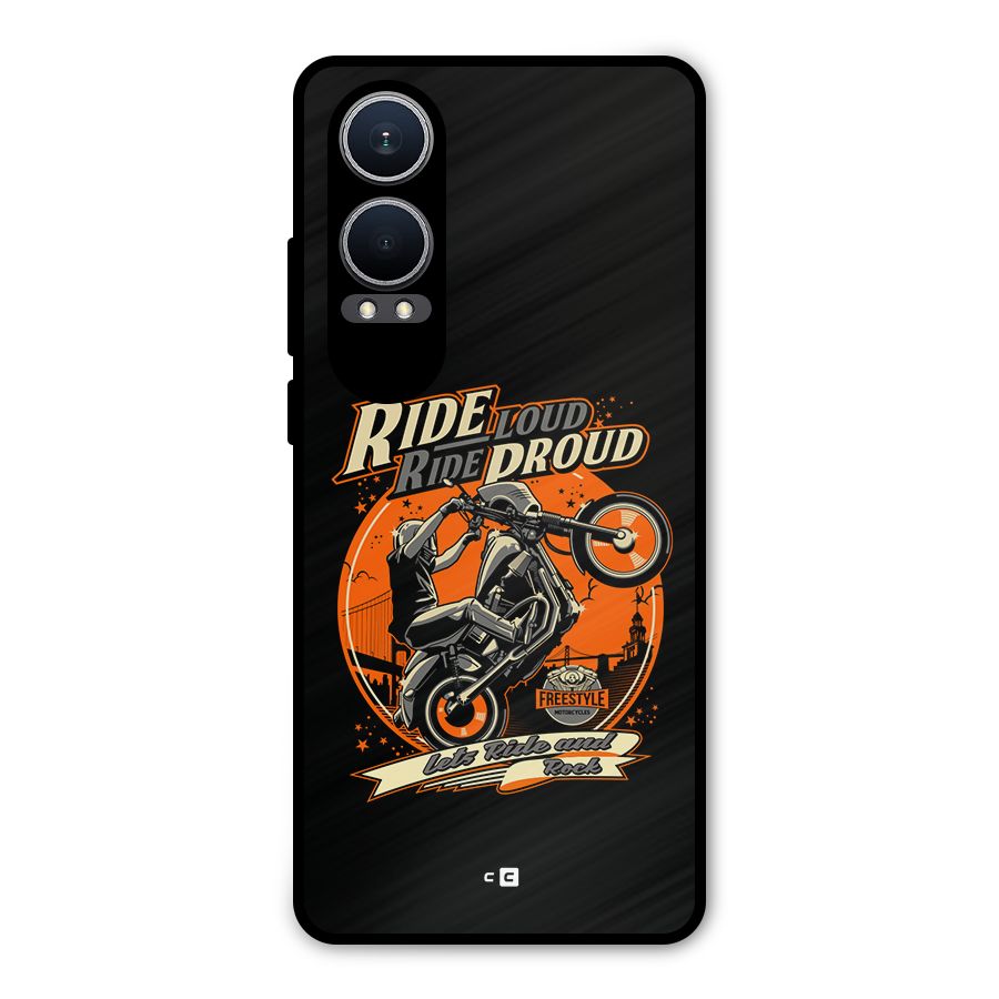 Proud Rider Metal Back Case for OnePlus Nord CE4 Lite