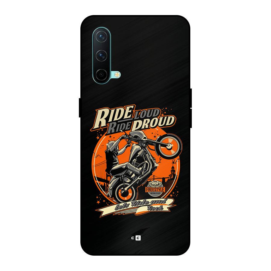 Proud Rider Metal Back Case for OnePlus Nord CE 5G