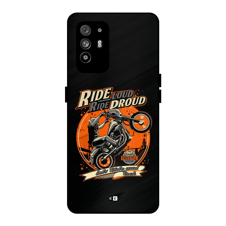 Proud Rider Metal Back Case for Oppo F19 Pro Plus 5G