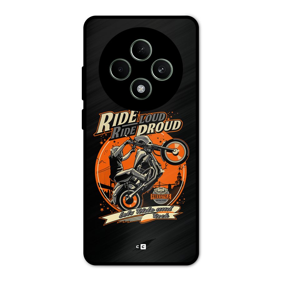 Proud Rider Metal Back Case for Oppo F27