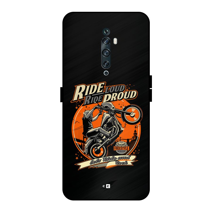 Proud Rider Metal Back Case for Oppo Reno2 Z