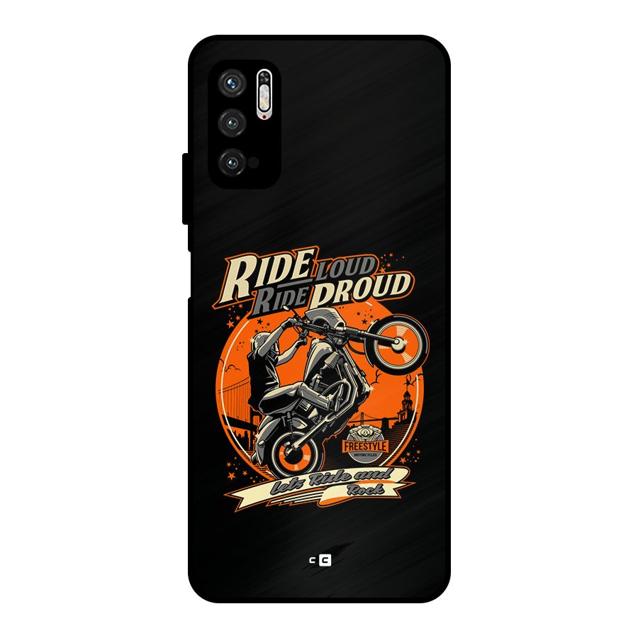 Proud Rider Metal Back Case for Poco M3 Pro 5G