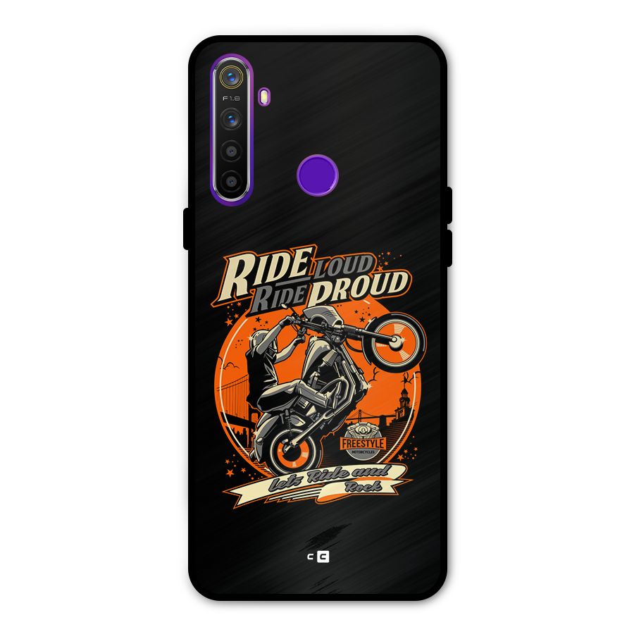 Proud Rider Metal Back Case for Realme 5