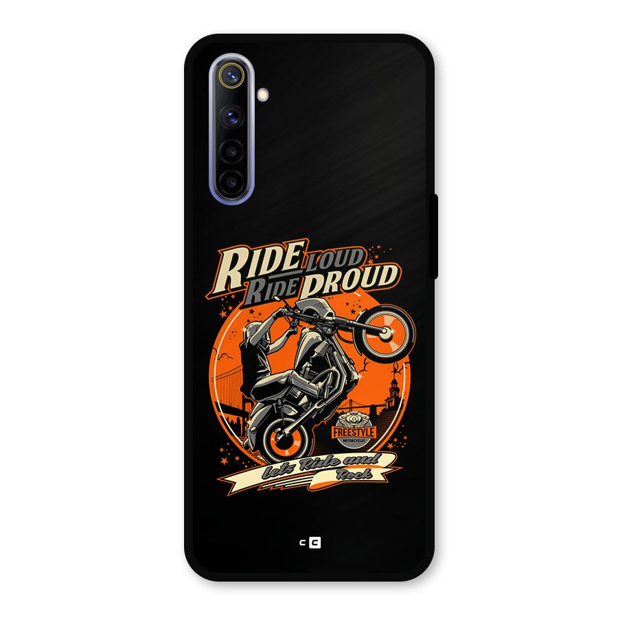 Proud Rider Metal Back Case for Realme 6i
