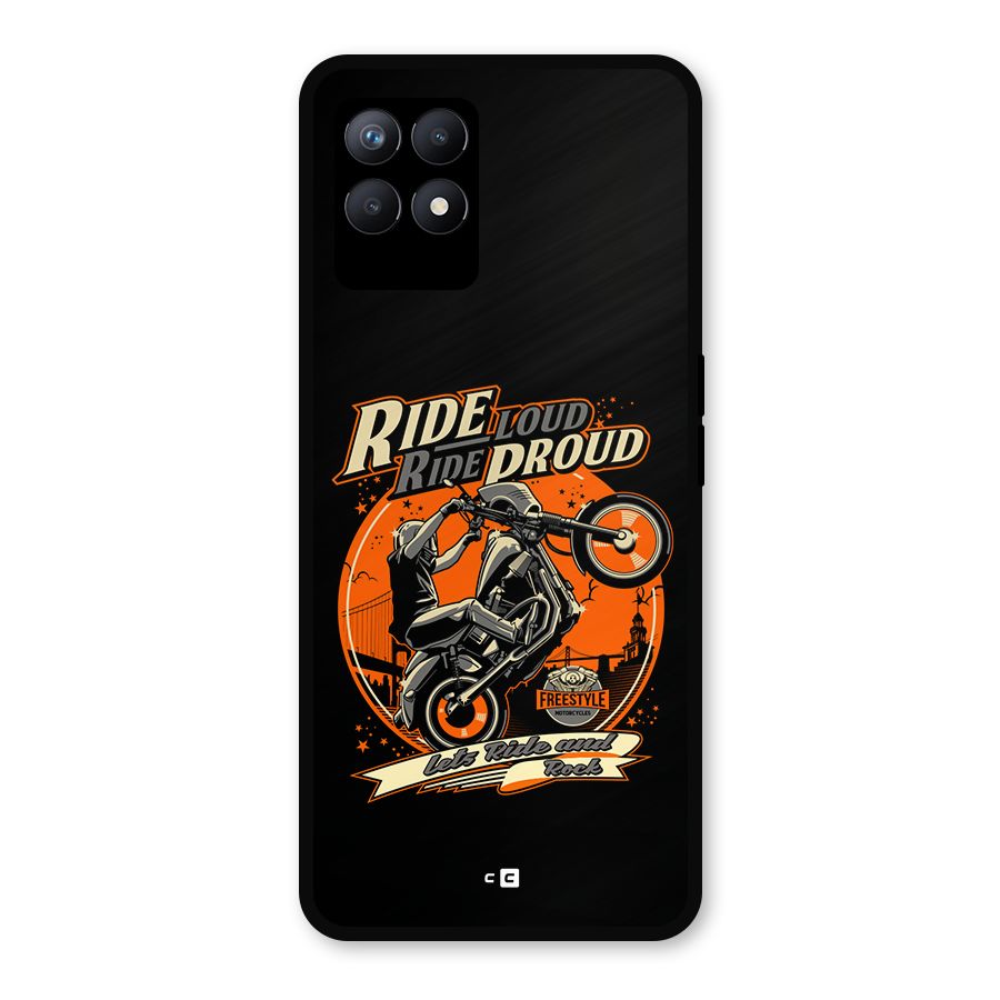 Proud Rider Metal Back Case for Realme Narzo 50