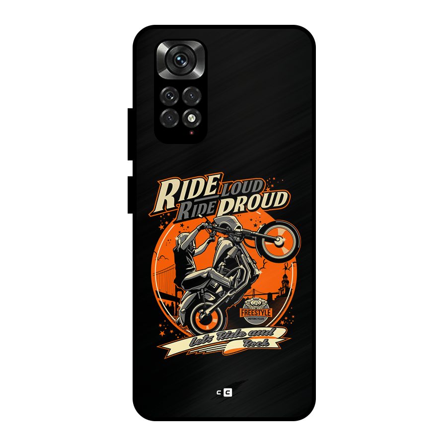 Proud Rider Metal Back Case for Redmi Note 11 Pro