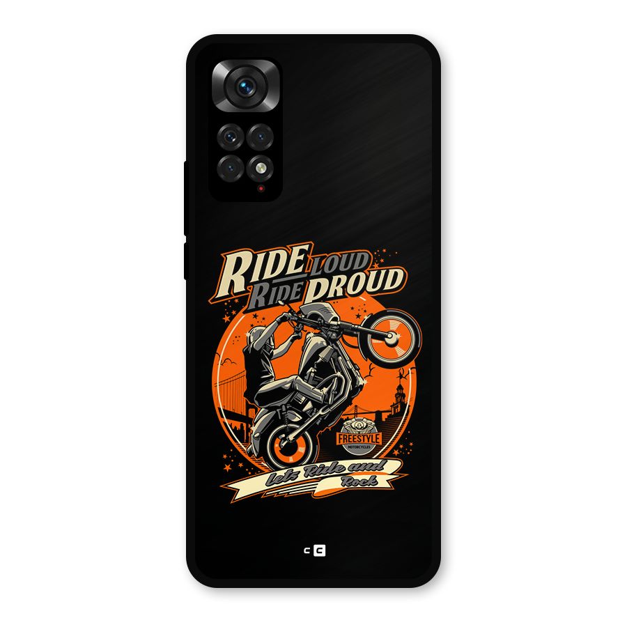 Proud Rider Metal Back Case for Redmi Note 11s