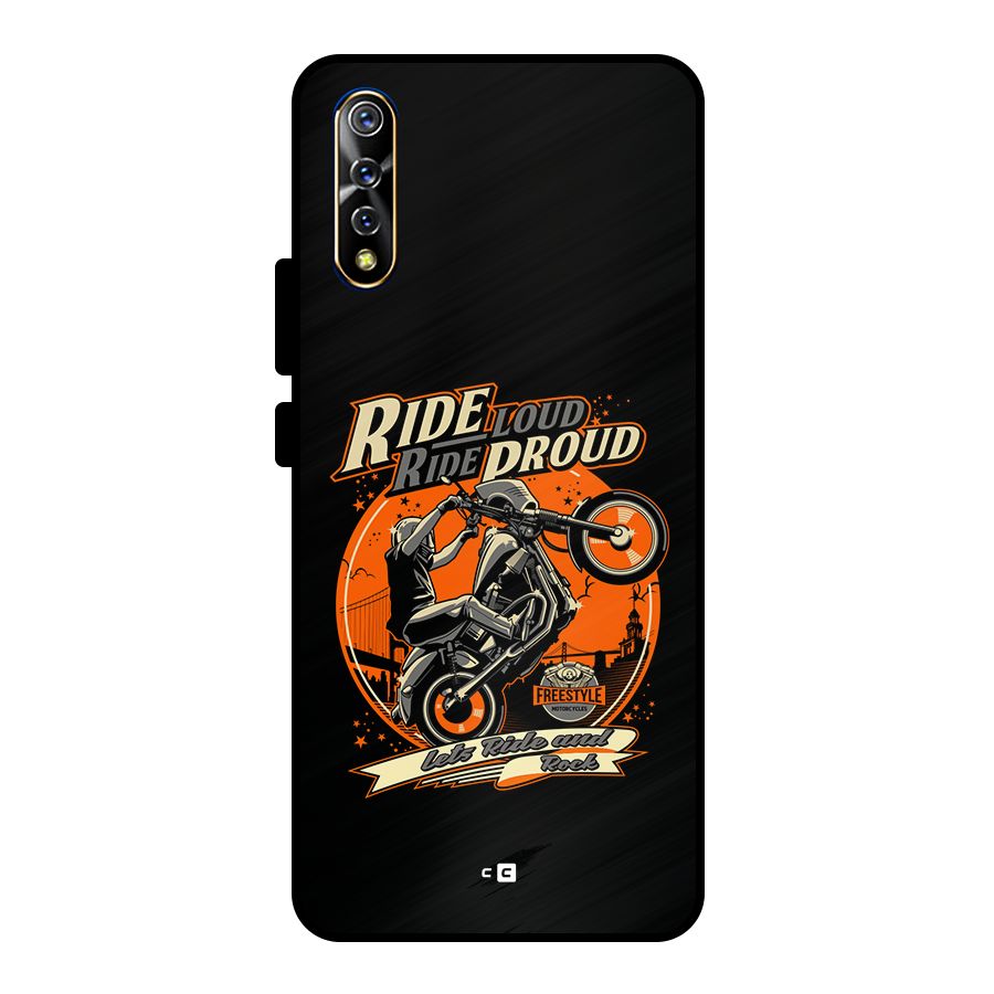 Proud Rider Metal Back Case for Vivo S1